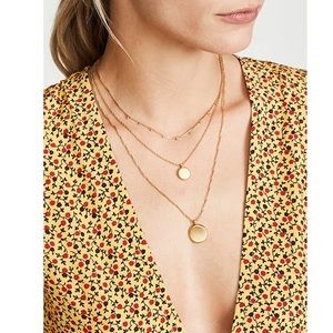 Madewell Coin Necklace Set
